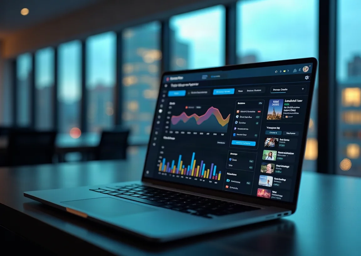 IPTV reseller panel dashboard showing client management, M3U generation, and real-time usage statistics